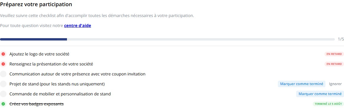 Disposition en liste