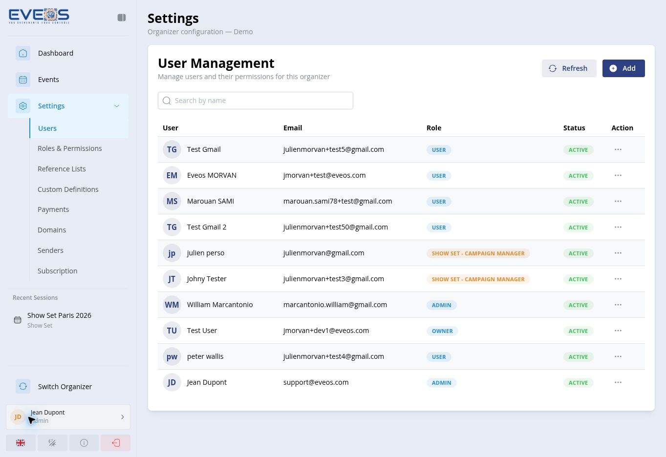 User Management